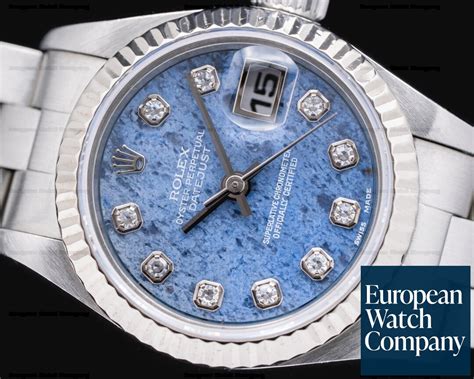 sodalite ladies rolex|Rolex datejust sodalite.